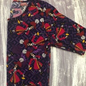 Lularoe Disney Gigi top XS NWT